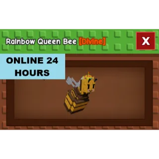 GROW A GARDEN RAINBOW QUEEN BEE