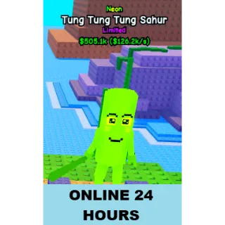 NEON TUNG TUNG TUNG SAHUR