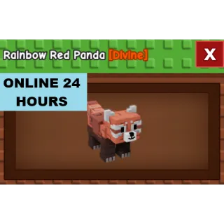 RAINBOW RED PANDA