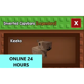 GROW A GARDEN INVERTED CAPYBARA