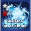 SKELETON BRIDE EMOTE - BLADE BALL
