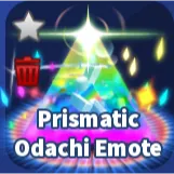 PRISMATIC ODACHI EMOTE - BLADE BALL