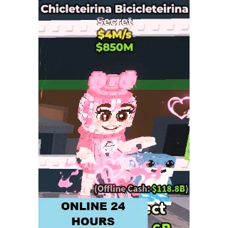 CHICLETEIRINA BICICLETEIRINA