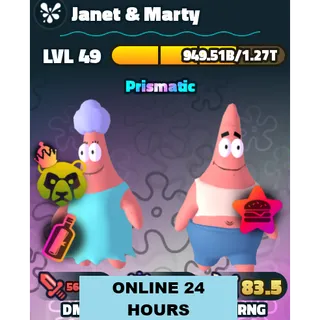 JANET AND MARTY - SPONGEBOB TOWER DEFENSE