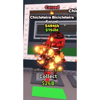 CURSED CHICLETEIRA BICICLETEIRA