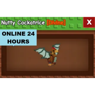 GROW A GARDEN NUTTY COCKATRICE