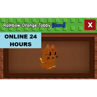 TITAN RAINBOW ORANGE TABBY