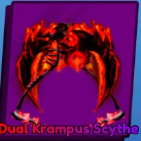DUAL KRAMPUS SCYTHE - BLADE BALL