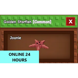 GROW A GARDEN GOLDEN STARFISH