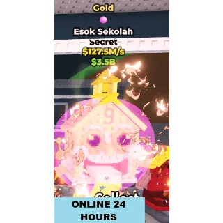 GOLD ESOK SEKOLAH 127.5M/S