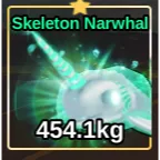 SKELETON NARWHAL - FISH IT