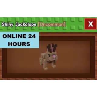 GROW A GARDEN SHINY JACKALOPE