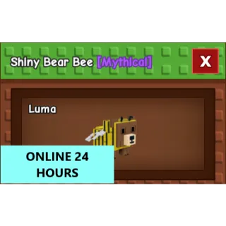 GROW A GARDEN SHINY BEAR BEE