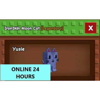 GROW A GARDEN IRONSKIN MOON CAT