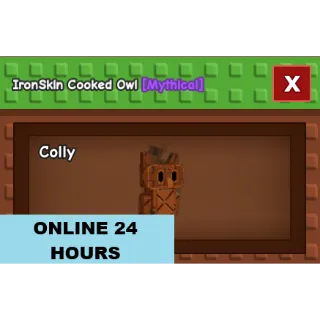 GROW A GARDEN IRONSKIN COOKED OWL