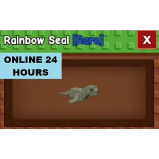 GROW A GARDEN RAINBOW SEAL