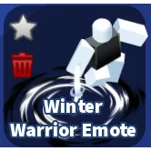 WINTER WARRIOR EMOTE - BLADE BALL