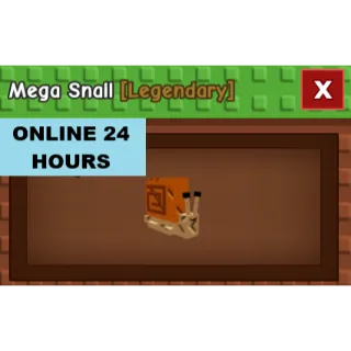 GROW A GARDEN MEGA SNAIL