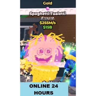 GOLD SPAGHETTI TUALETTI 255M/S