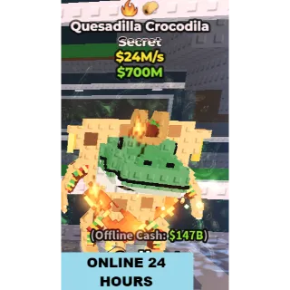 QUESADILLA CROCODILA 24M/S