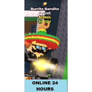 BURRITO BANDITO 12M/S