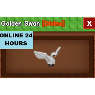 GROW A GARDEN GOLDEN SWAN