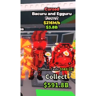 CURSED BACURU AND EGGURU