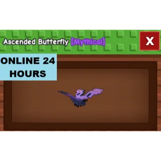 GROW A GARDEN ASCENDED BUTTERFLY