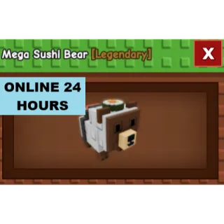 GROW A GARDEN MEGA SUSHI BEAR