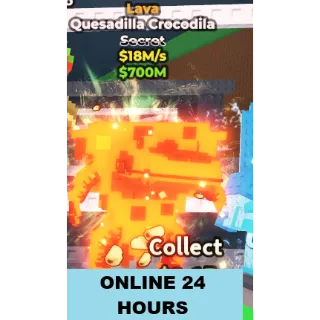 LAVA QUESADILLA CROCODILA