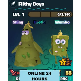 FILTHY BOYS - SPONGEBOB TOWER DEFENSE