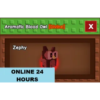 GROW A GARDEN AROMATIC BLOOD OWL