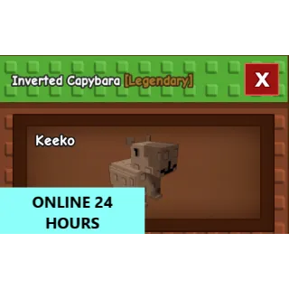 GROW A GARDEN INVERTED CAPYBARA