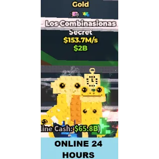 GOLD LOS COMBINASIONAS 153.7M/S