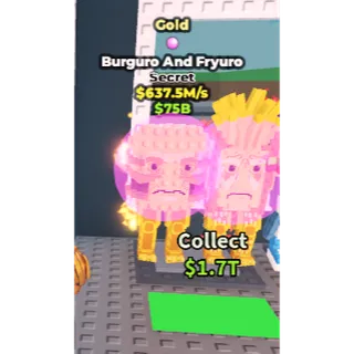 GOLD BURGURO AND FRYURO