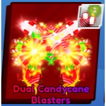 DUAL CANDYCANE BLASTERS FINISHER - BLADE BALL