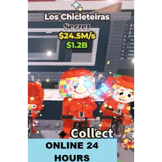 LOS CHICLETEIRAS 24.5M/S