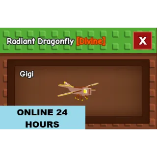 GROW A GARDEN RADIANT DRAGONFLY