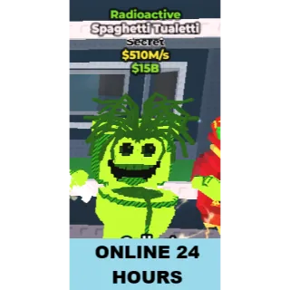 RADIOACTIVE SPAGHETTI TUALETTI