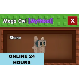 GROW A GARDEN MEGA OWL