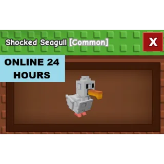 GROW A GARDEN SHOCKED SEAGULL