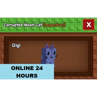 GROW A GARDEN CORRUPTED MOON CAT