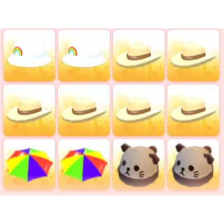 BUNDLE ADOPT ME PET WEAR X12