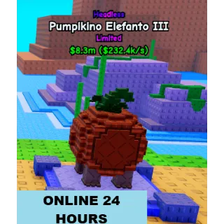 HEADLESS PUMPIKINO ELEFANTO