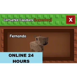 GROW A GARDEN CORRUPTED CAPYBARA