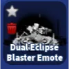 DUAL ECLIPSE BLASTER EMOTE - BLADE BALL