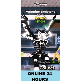 YIN YANG VULTURINO SKELETONO 3.7M/S