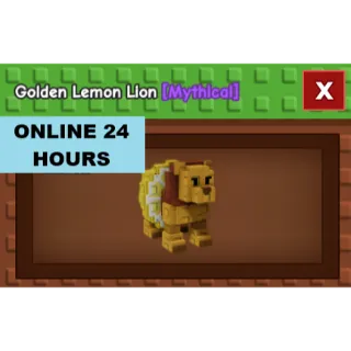 GROW A GARDEN GOLDEN LEMON LION