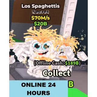 LOS SPAGHETTIS 70M/S