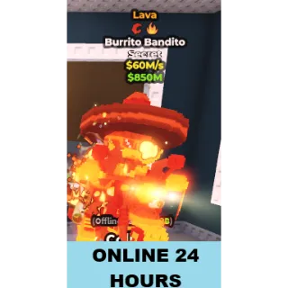 LAVA BURRITO BANDITO 60M/S